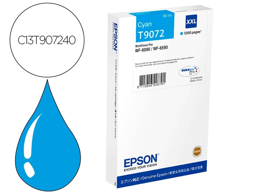 Epson Ink-jet epson wf-6xxx cian xxl