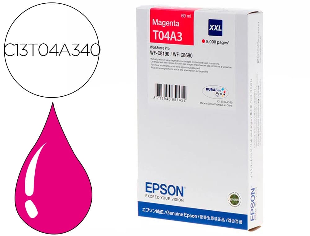 Epson Ink-jet epson wf-c8190 / wf-c8690 xxl