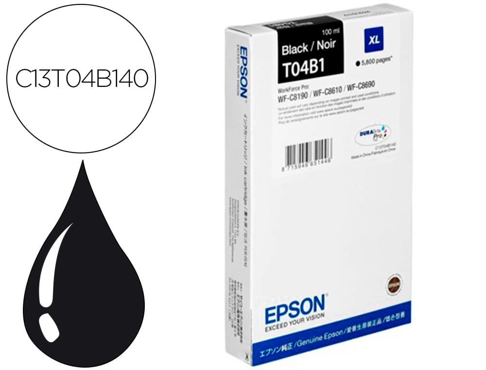 Epson Ink-jet epson wf-c81xx / wf-c86xx xl negro