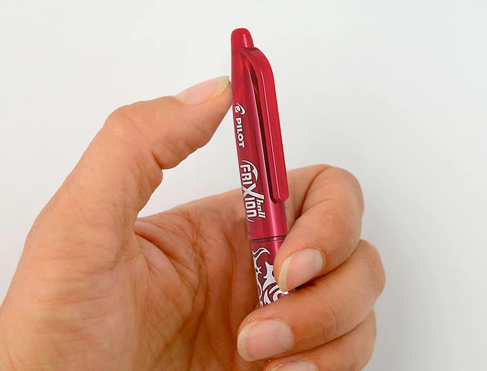 Boligrafo pilot frixion ball borrable 0,7 mm punta media en blister