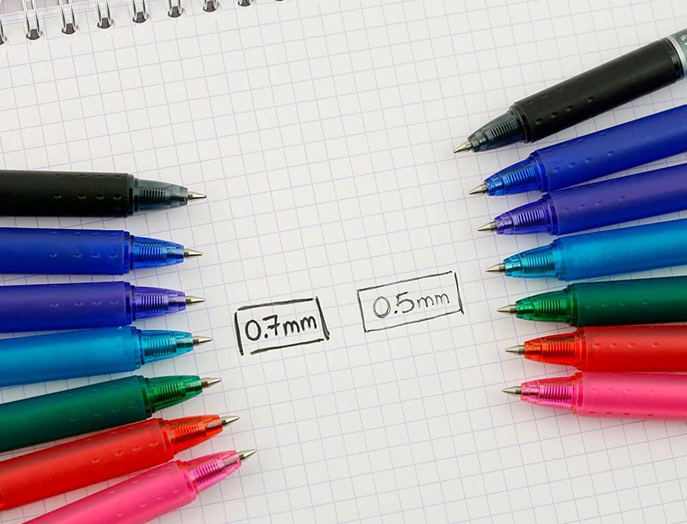 Boligrafo pilot frixion clicker borrable 0,7 mm punta media en blister