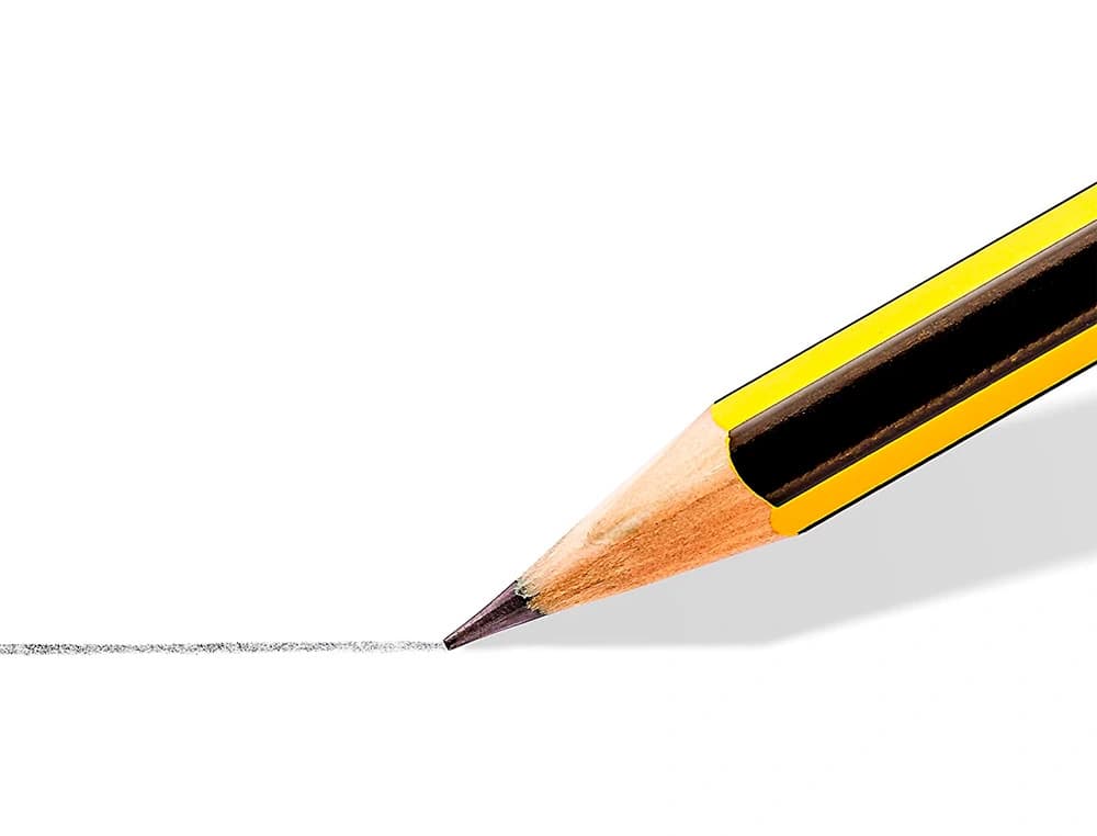 Lapices de grafito staedtler noris n.2 hb blister de 3 unidades
