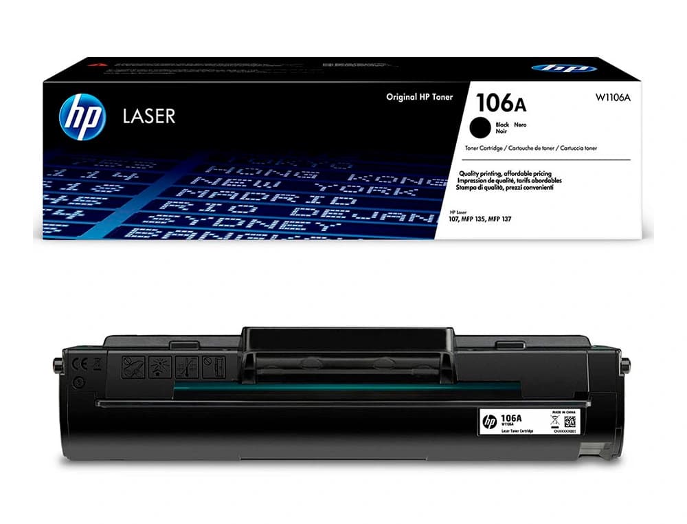 Toner hp laser 107a/w, mfp 135anegro 106a