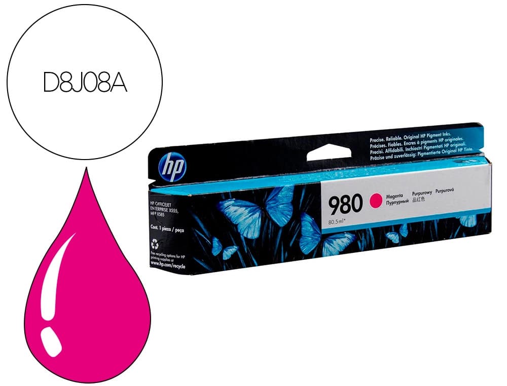 Hp Toner hp empresa x585toner magenta n 980
