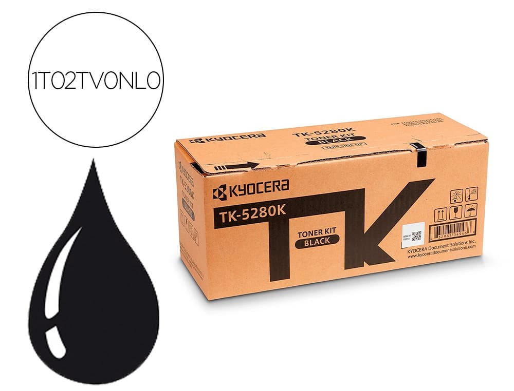 Kyocera Toner kyocera tk5280k negro para ecosysm6235 / 6635cidn