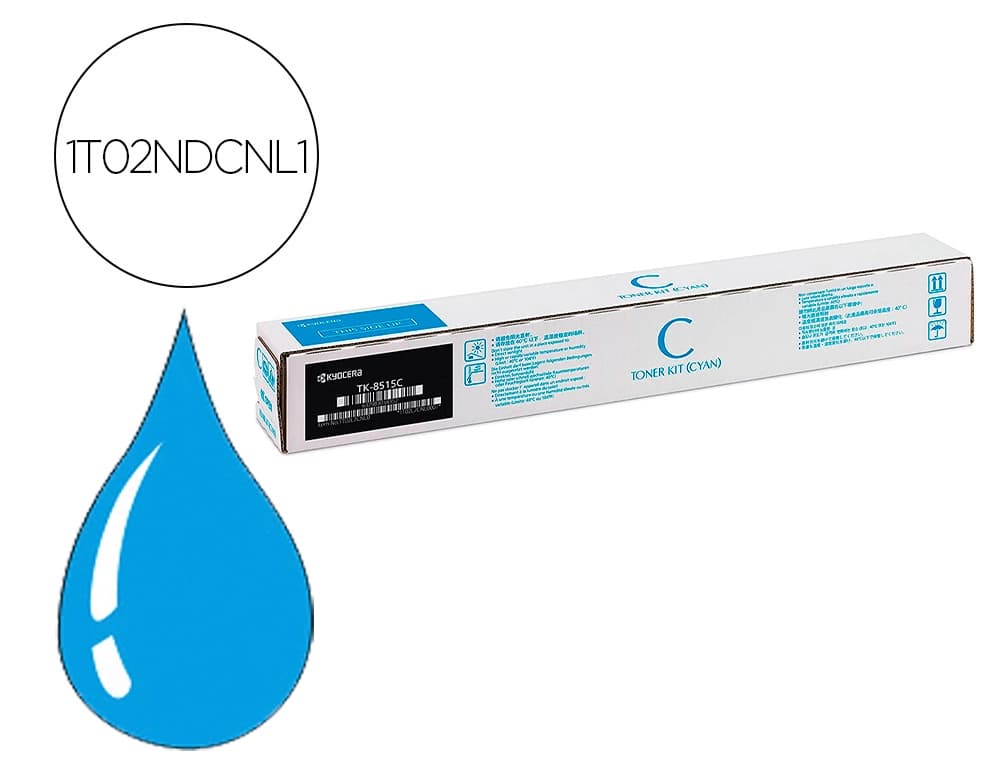 Kyocera Toner kyocera tk-8515c cyan para taskalfa 5052ci / 6052ci (1t02ndcnl0)