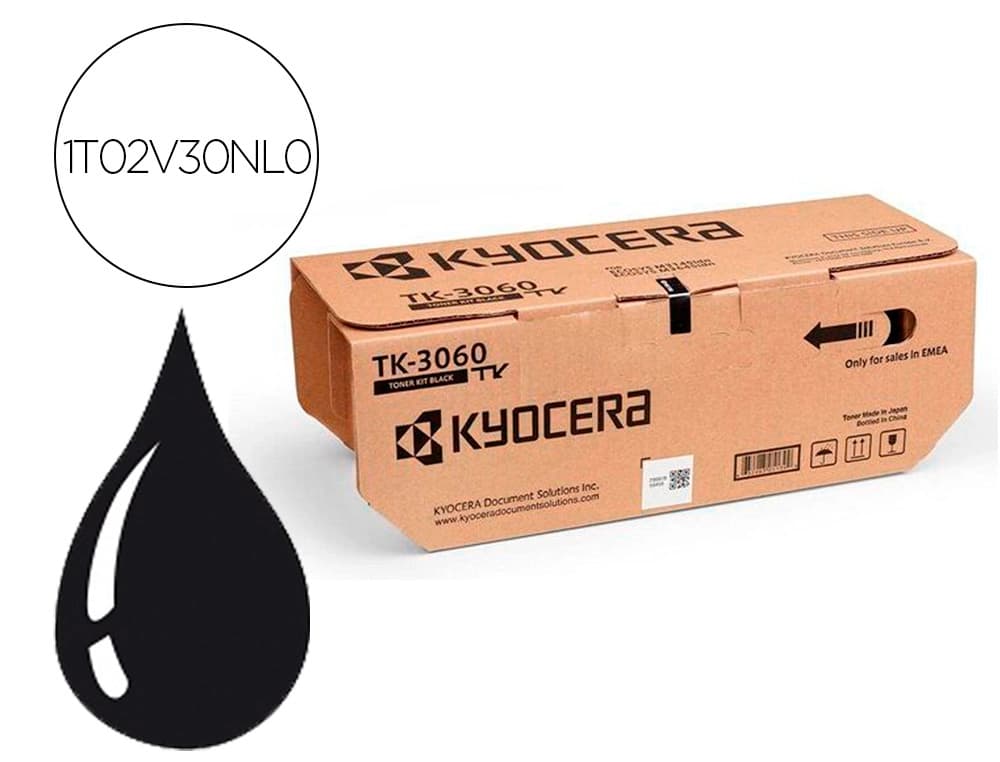 Kyocera Tóner original Kyocera TK-3060 negro para ECOSYS M3145 y M3645IDN