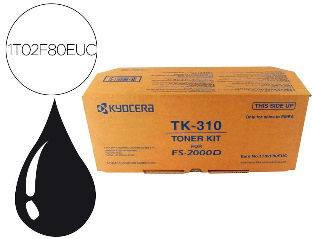 Kyocera Tóner original Kyocera TK-310 para FS-2000D, FS-3900DN y FS-4000DN