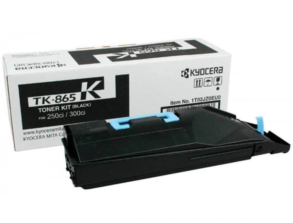 Toner kyocera -mita taskalfa 250ci / 300ci tk865k mfp toner negro