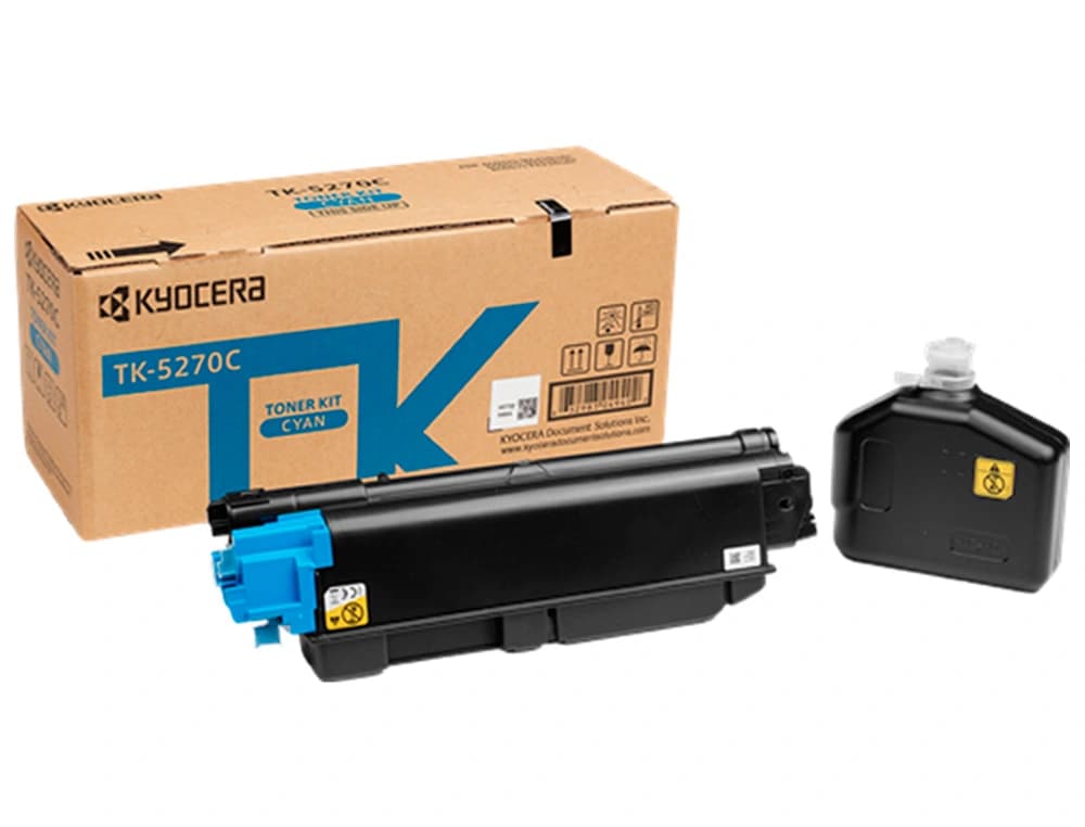 Toner kyocera tk5270c cian para ecosys m6230 / 6630cidn