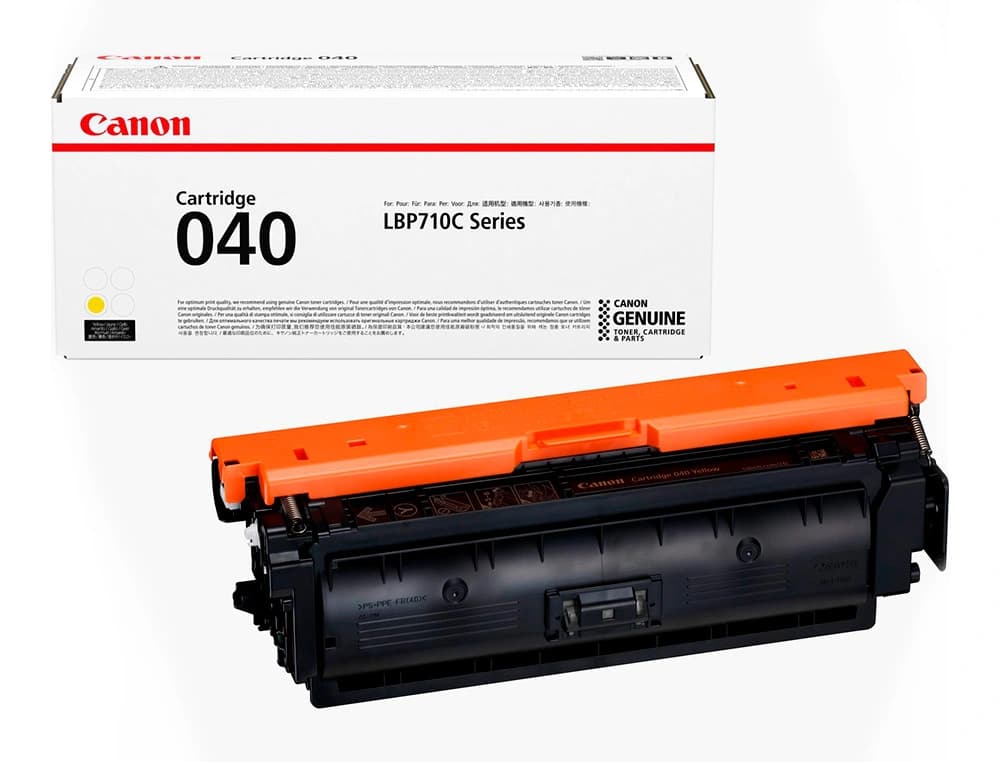Toner canon 040y lbp710 lbp712 amarillo