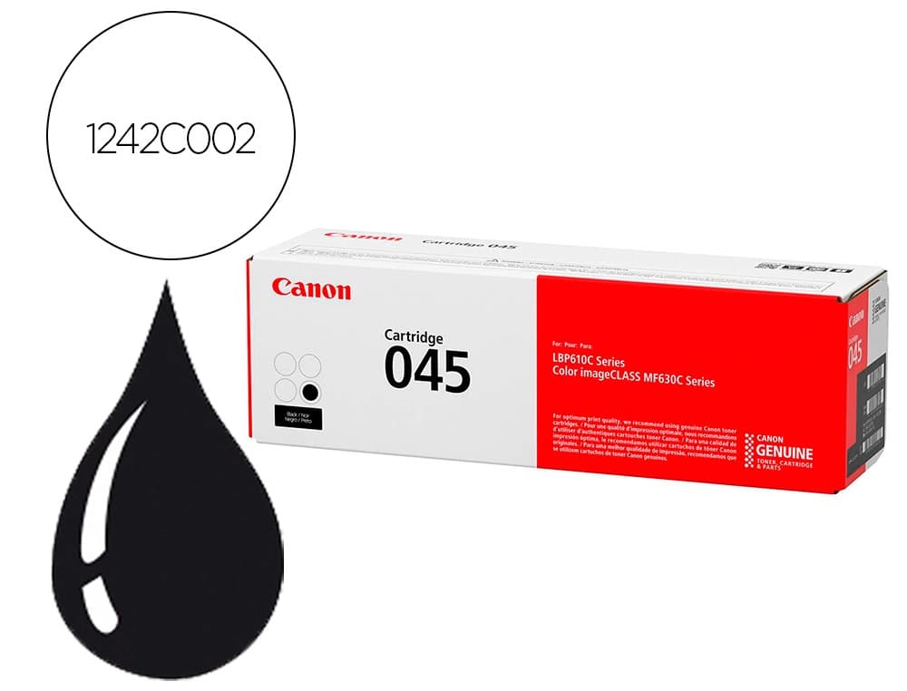 Canon Toner canon 045bk mf631 mf633 mf635 negro