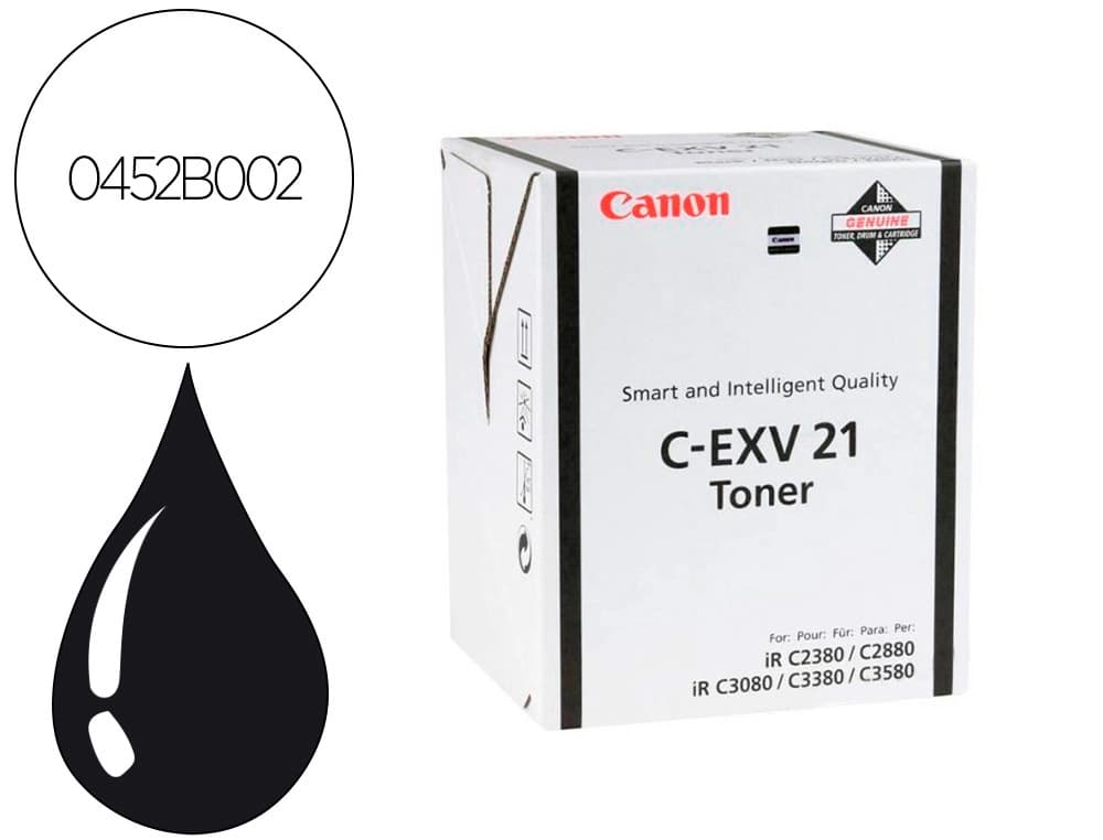 Canon Toner canon exv21b irc2380 irc2880 negro