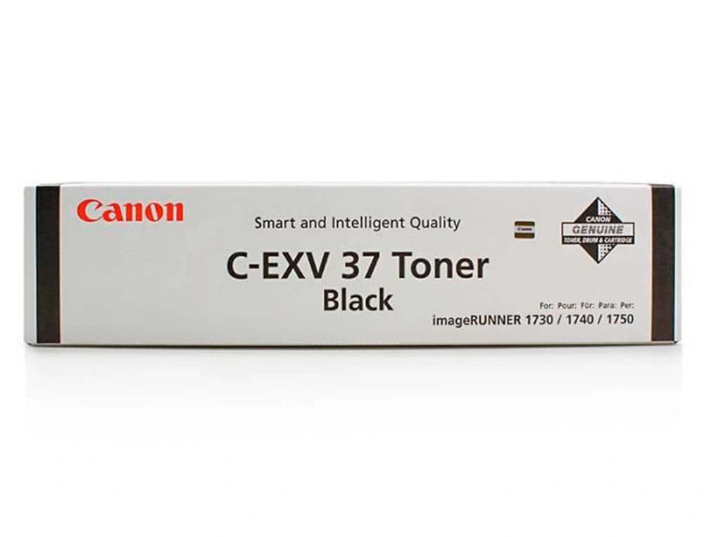 Toner canon exv37 ir1730 ir1740 ir1750 negro
