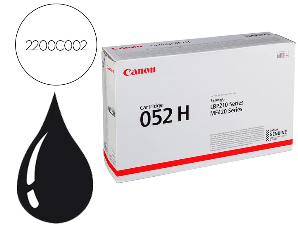 Canon Toner canon 052 h isensys lbp2 12 dw / mf421dw negro