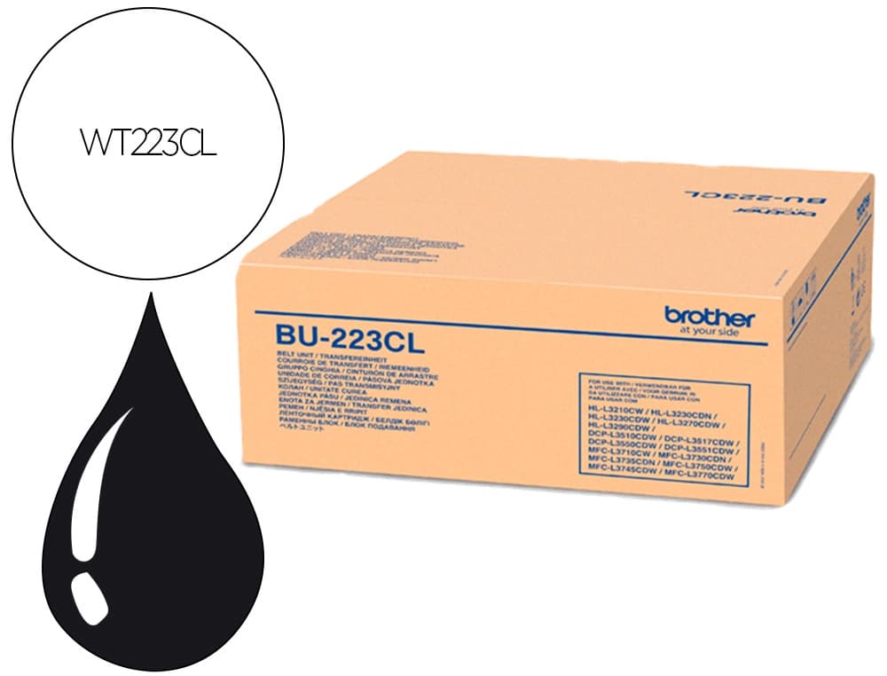 Brother Toner brother recipiente para toner residual wt223cl