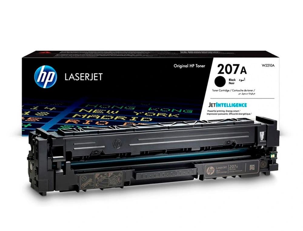 Toner hp 207a laserjet m255 / mfp m282/ mfp m283 negro 1350 paginas