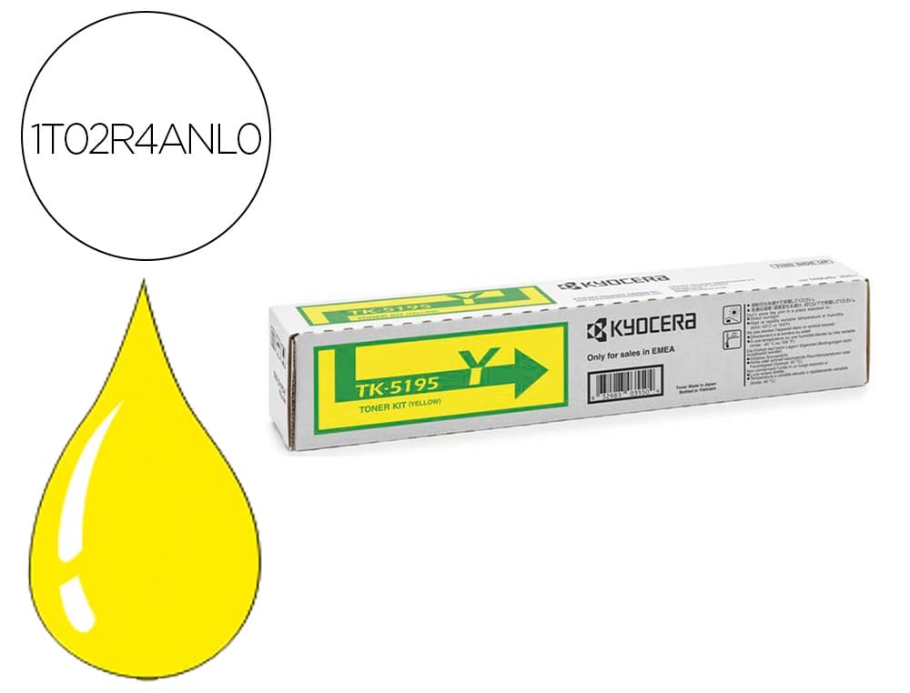 Kyocera Toner kyocera tk5195y mita amarillo 7000 paginas
