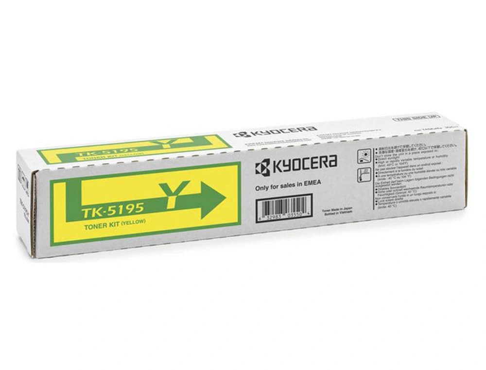 Toner kyocera tk5195y mita amarillo 7000 paginas