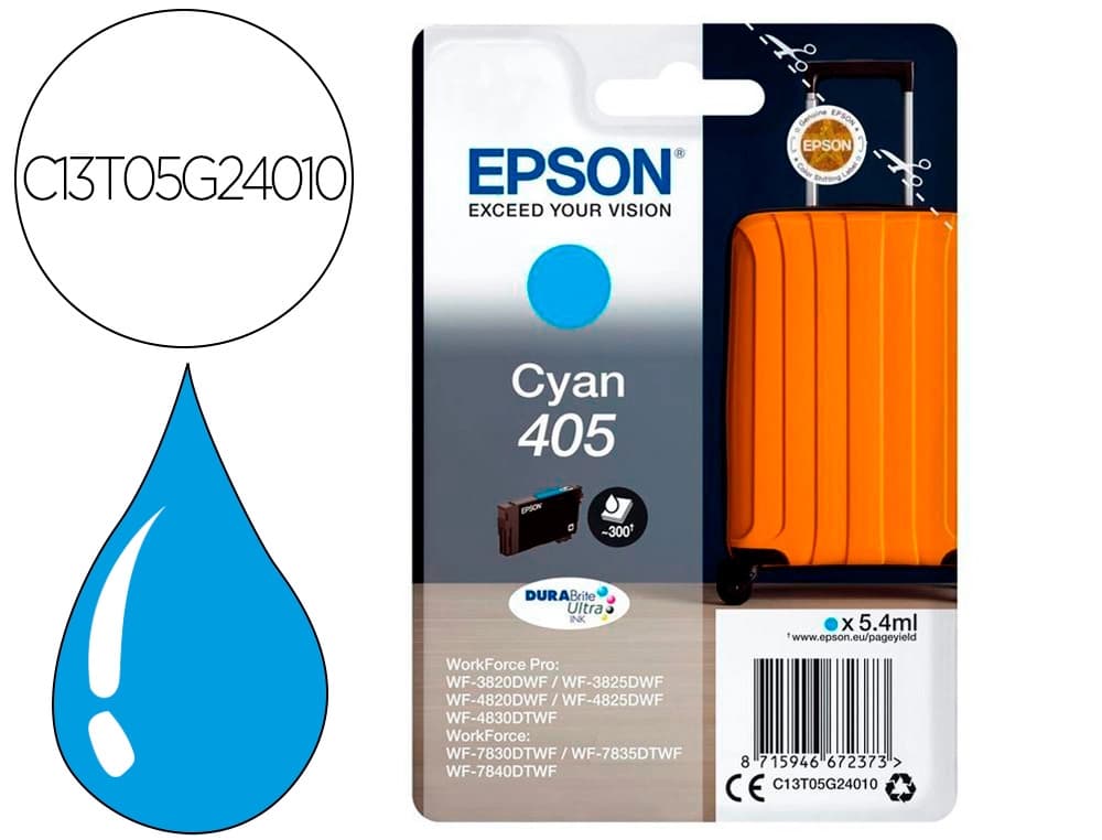Epson Ink-jet epson 405 wf-3820dwf / wf-4820dwf / wf-7830dtwf / wf-7840dtwf cian