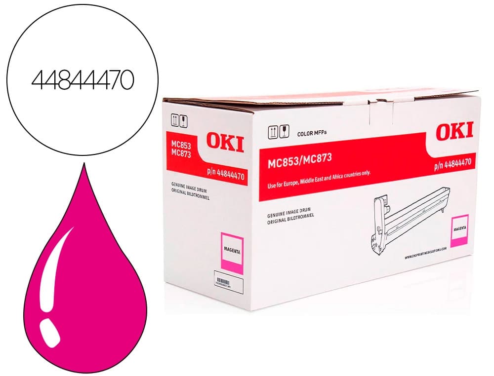 Oki Tambor oki laser i mc853 / 873 magenta 30000 paginas