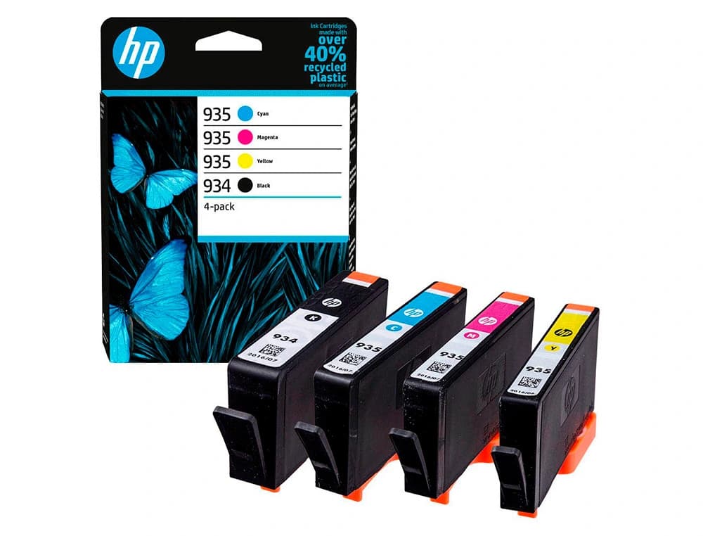 Ink-jet hp 934/935 y 6zc72ae multi pack negro/cian/magenta/amarillo