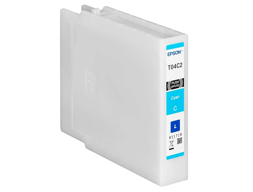 Ink-jet epson t04c2 cian 1700 paginas