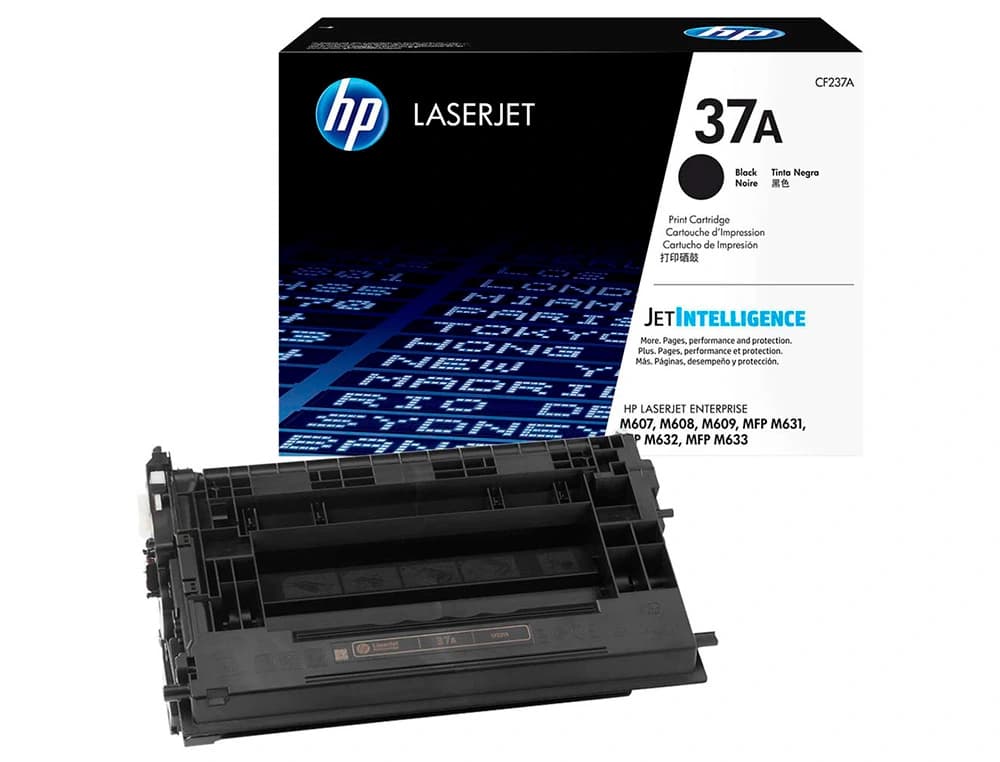 Toner hp laser 37a cf237a negro 11000 paginas