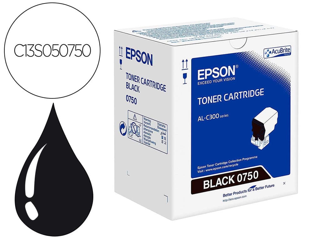 Epson Toner epson c13s050750 negro 7300 paginas