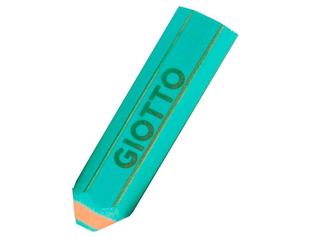 Goma de borrar giotto happy gomma pastel forma de lapiz