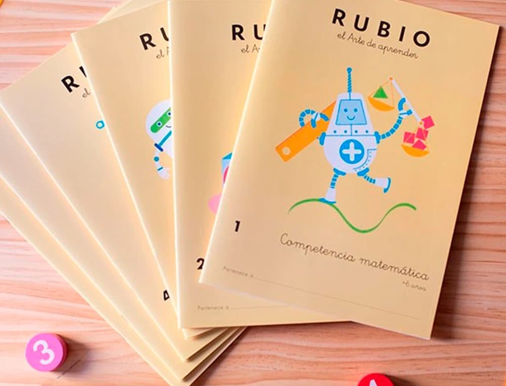 Cuaderno rubio competencia matematica 6