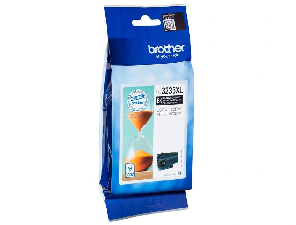 Ink-jet brother lc3235xlbk dcp-j1100dw / mfc-j1300dw negro 6000 paginas