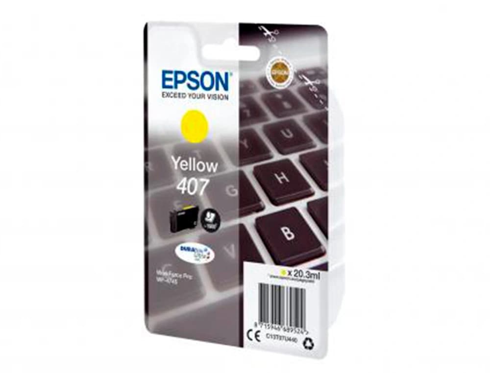 Ink-jet epson 407l clavier wf-4745 series 1900 paginas