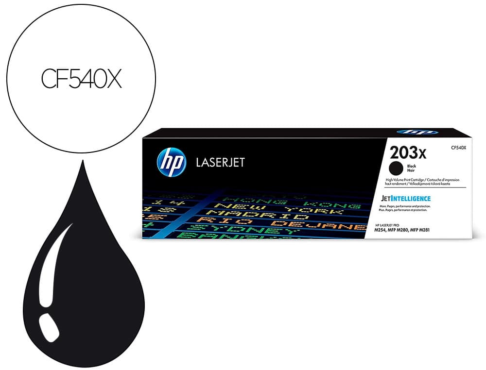 Hp Toner hp laserjet 203x m254dw / 280nw / 281fdw 3200 paginas