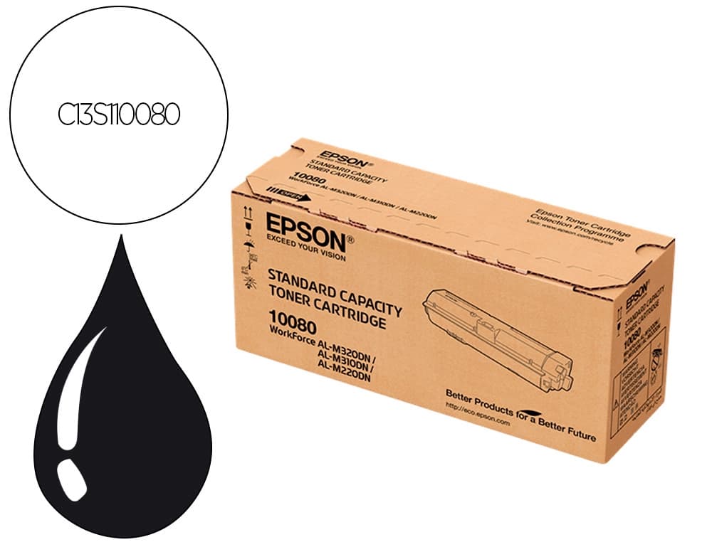 Epson Toner epson laser al-m300 series 270 negro 10000 paginas