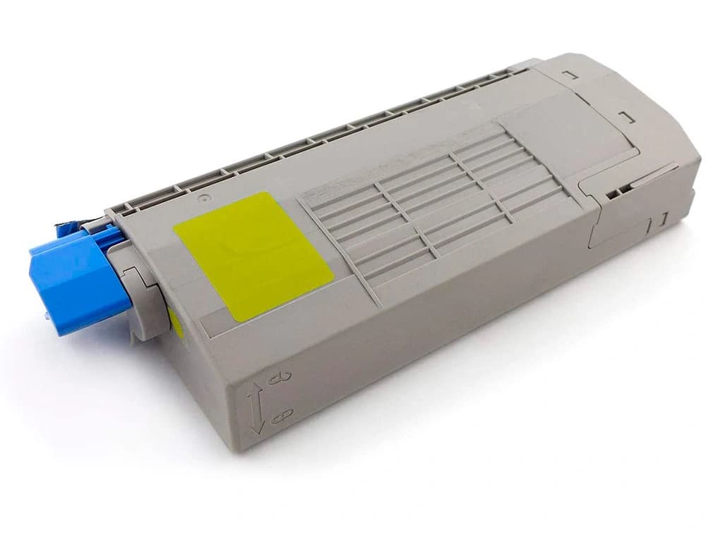 Toner oki laser 46443101 c833 / c843 amarillo 10000 paginas