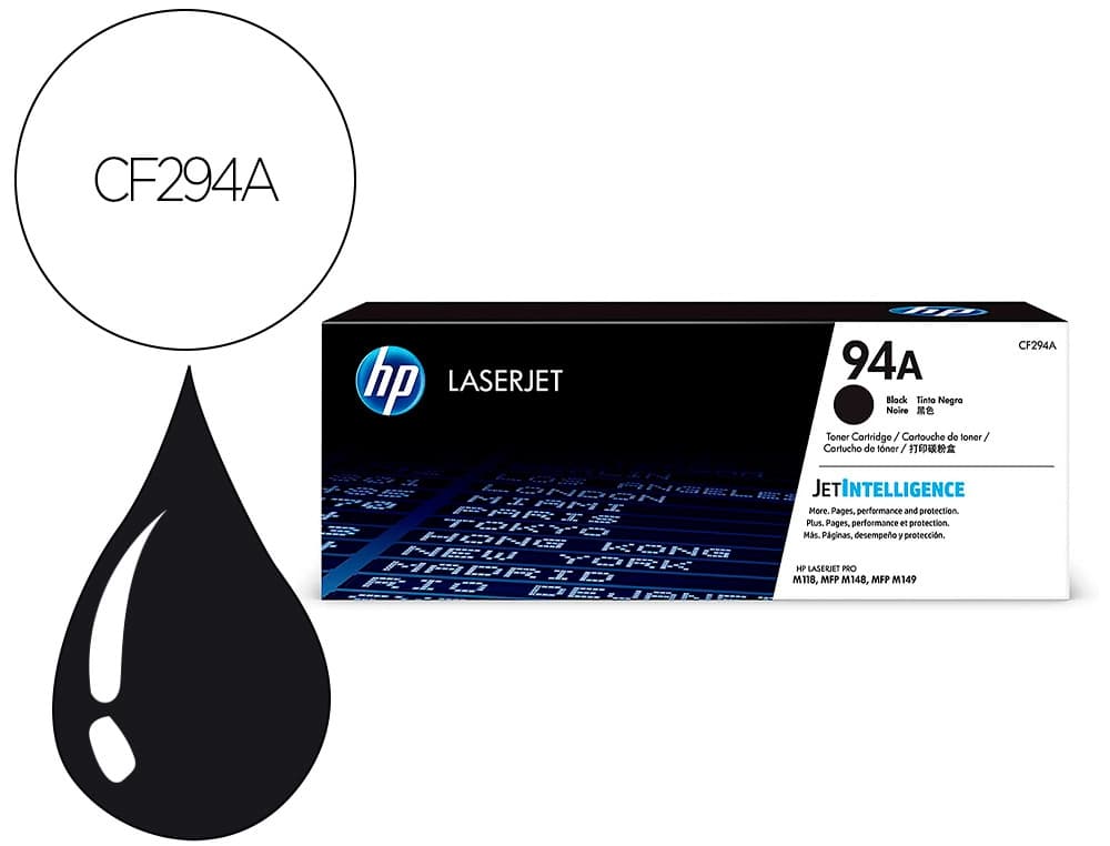 Hp Toner hp 94a laserjet pro m118/m140/m148 negro 1200 paginas