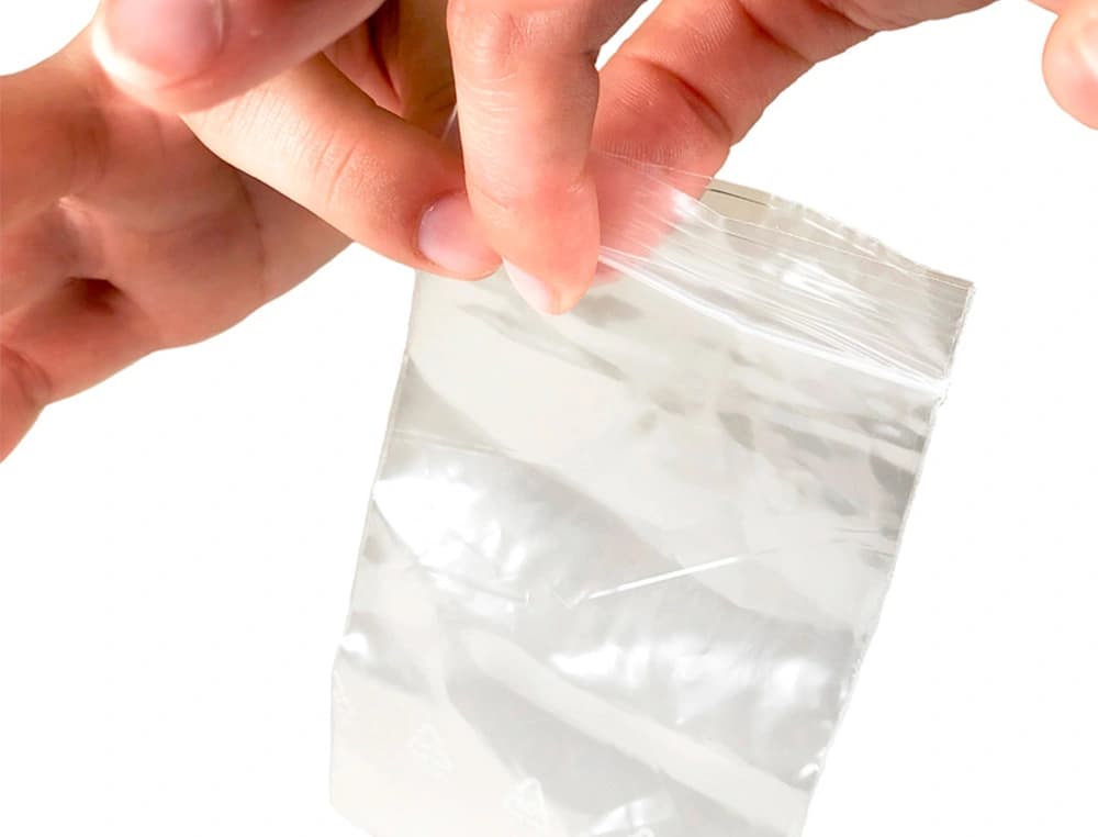 Bolsa plastico autocierre q-connect 40x60 mm paquete de 100 unidades
