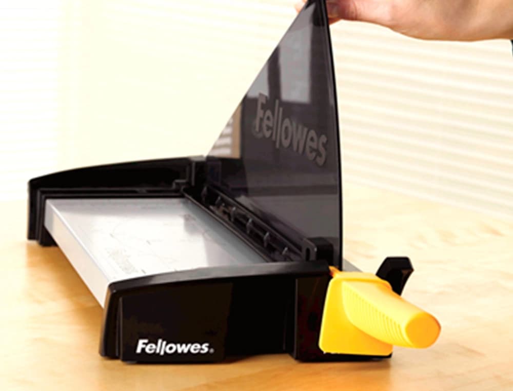 Cizalla de palanca fellowes fusion a3 metalica hasta 10 hojas 80 gr