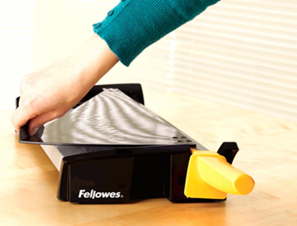 Cizalla de palanca fellowes fusion a3 metalica hasta 10 hojas 80 gr