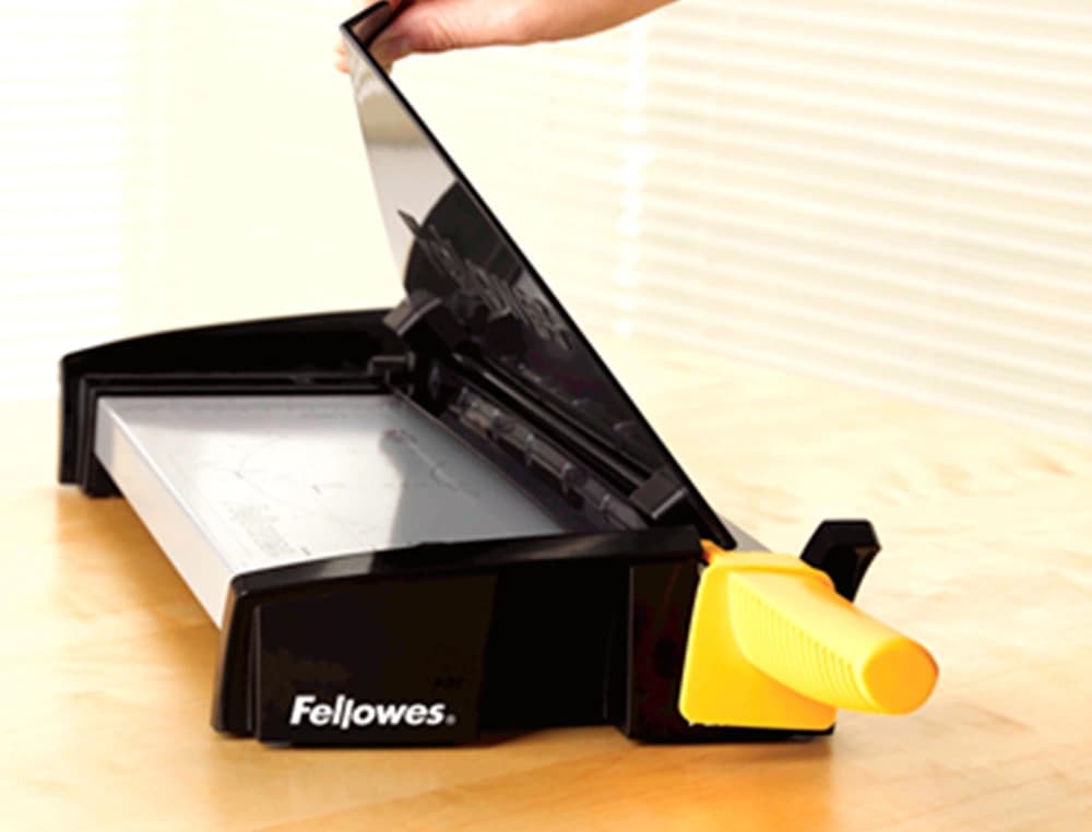 Cizalla de palanca fellowes fusion a3 metalica hasta 10 hojas 80 gr