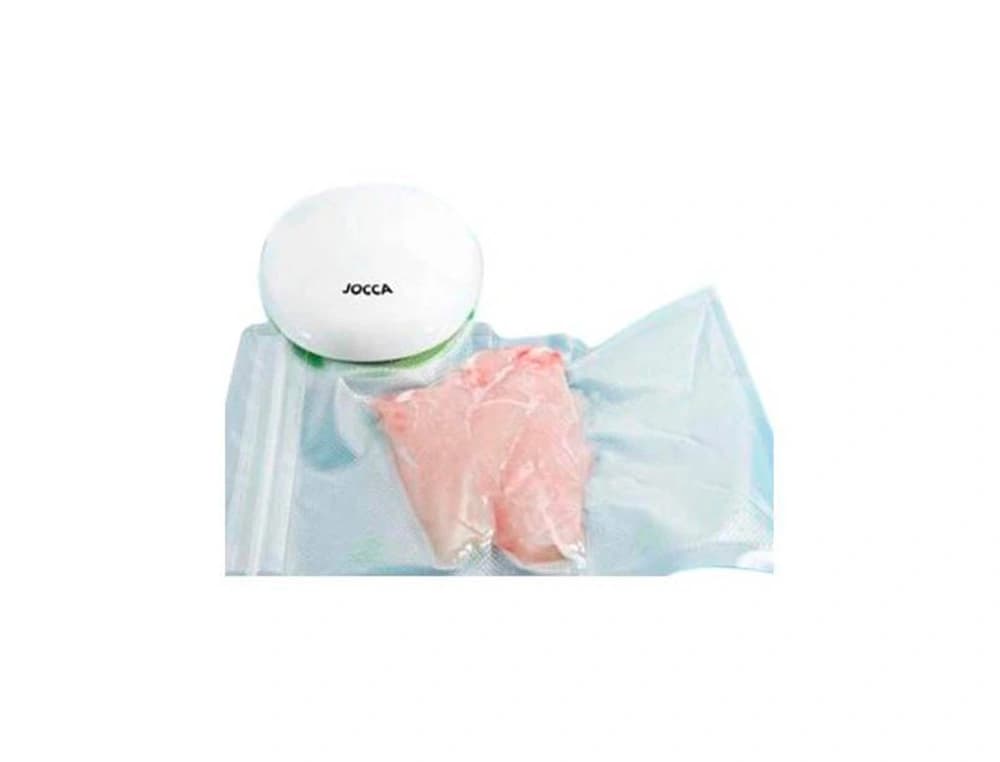 Bolsa envasadora de alimentos al vacio jocca longitud 3 mt ancho 285 mm pack de 2 rollos
