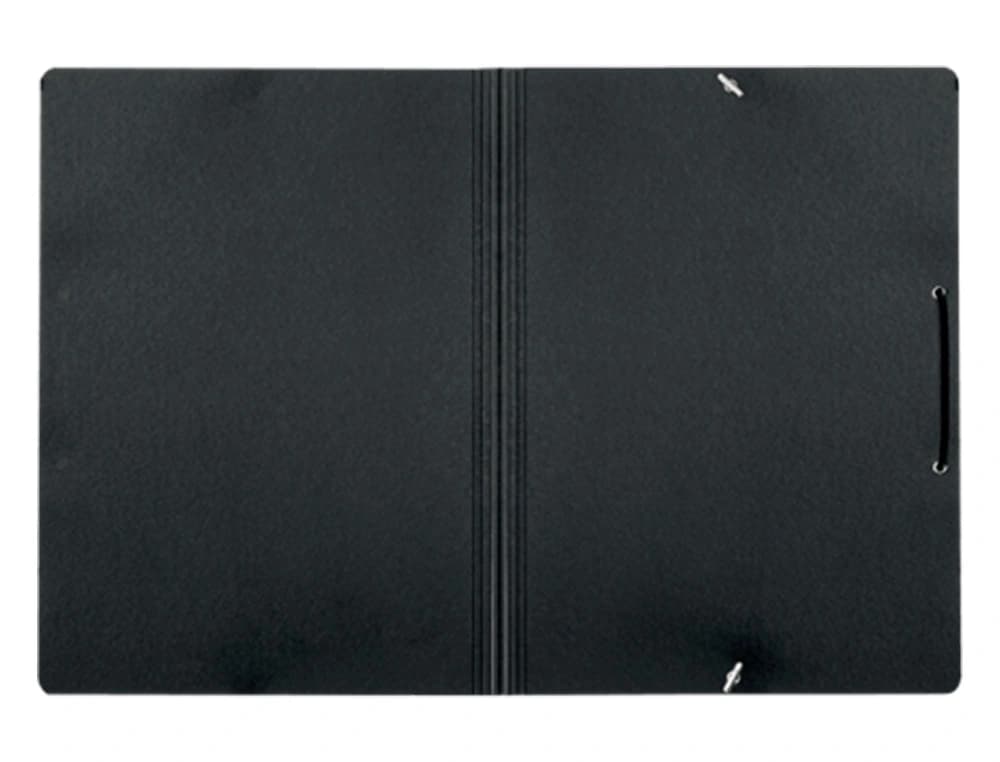 Carpeta leitz recycle gomas din a4 carton reciclabe 100% negro