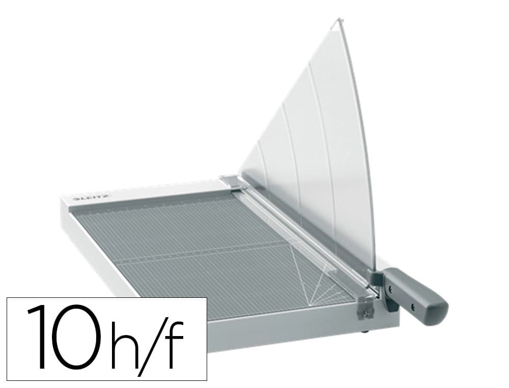 Leitz Cizalla de palanca Leitz precisión home office A3 base plástico longitud corte 457 mm capacidad de corte 10