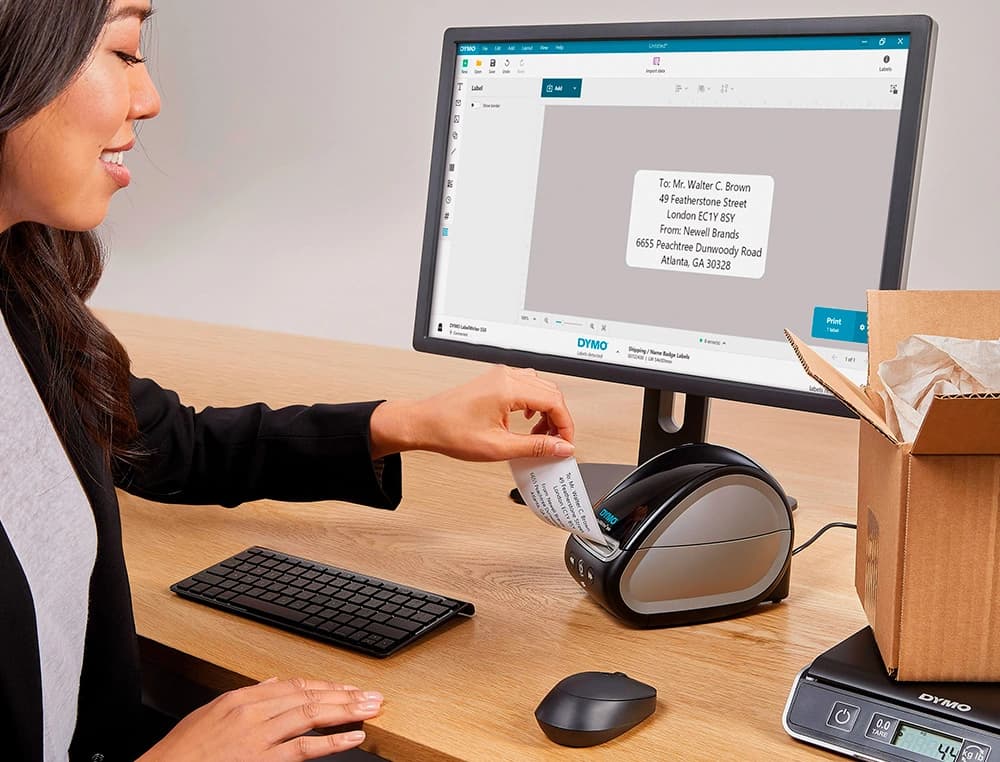 Impresora de etiquetas dymo termica labelwriter 550