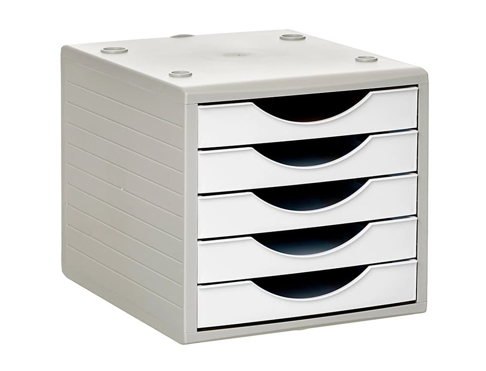 Fichero cajones de sobremesa archivo 2000 5 cajones opaco 270x340x260 mm