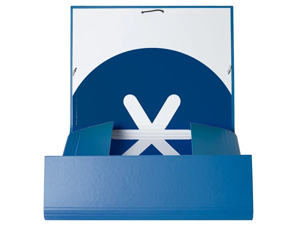 Carpeta antartik gomas tres solapas carton forrado a4 colores