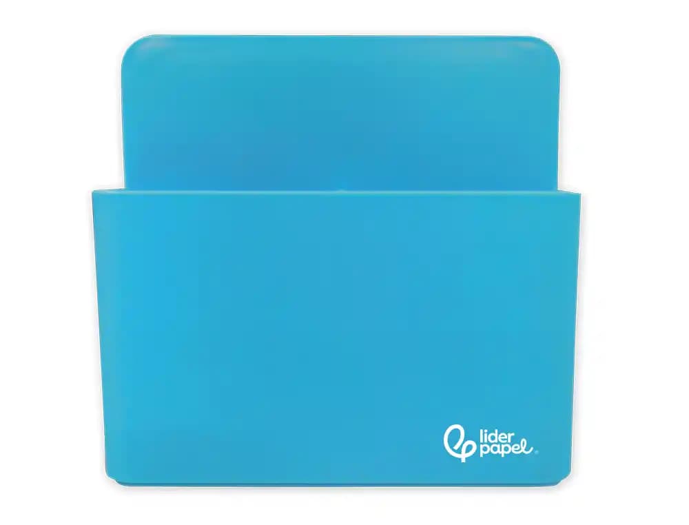 Cubilete portalapices liderpapel opaco plastico magnetico 125x75x40 mm