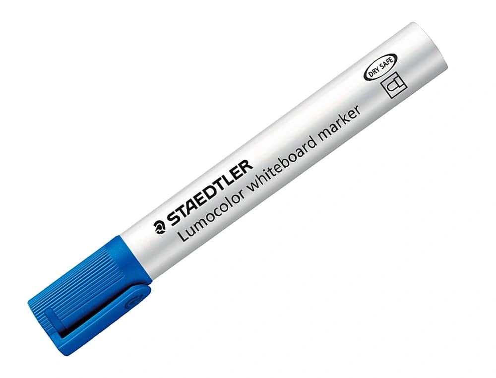 Rotulador staedtler lumocolor 351 para pizarra blanca punta redonda 2 mm recargable