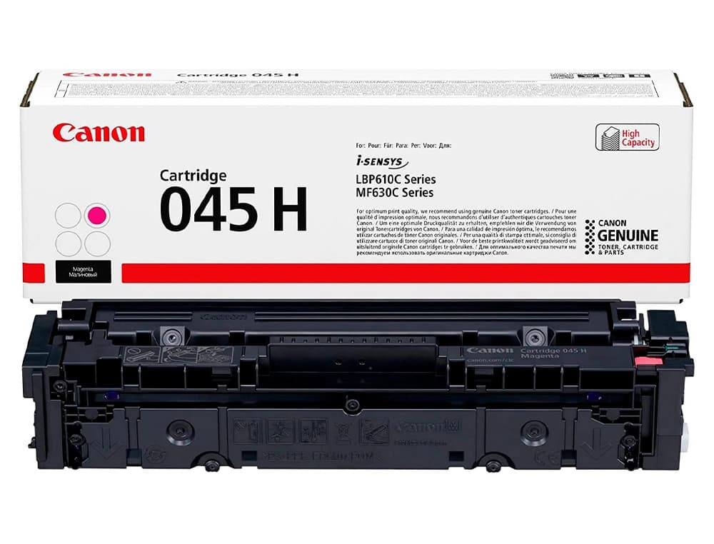 Toner canon 045 h i-sensys lbp611 / lbp613 magenta 2200 paginas